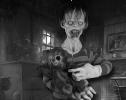 Robbie Rotten Poster -Halloween Costumes Store RobbieRottenBlackandWhite3HiRes Copy clipped rev 1