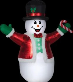 Airblown Giant Luxe Snowman Inflatable Prop