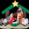 Airblown Holy Family Nativity Large Inflatable Scene 2 Airblown Holy Family Nativity Large Inflatable Scene -Halloween Costumes Store airblown holy family nativity large inflatable scene 28745613443120