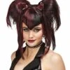 "Bad Fairy - Black And Red" Halloween Wig -Halloween Costumes Store bad fairy black and red halloween wig 28756755087408