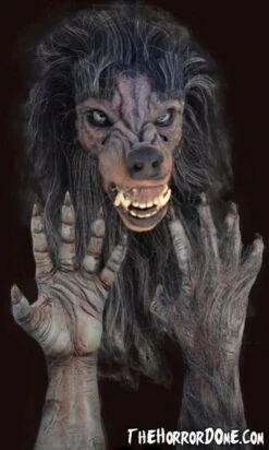 "Bad Moon Werewolf" HD Studios Pro Mask And Hands Set