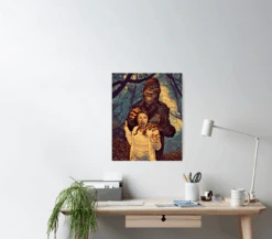 Bigfoot Poster -Halloween Costumes Store bigfoot version 3 poster 29931012456496