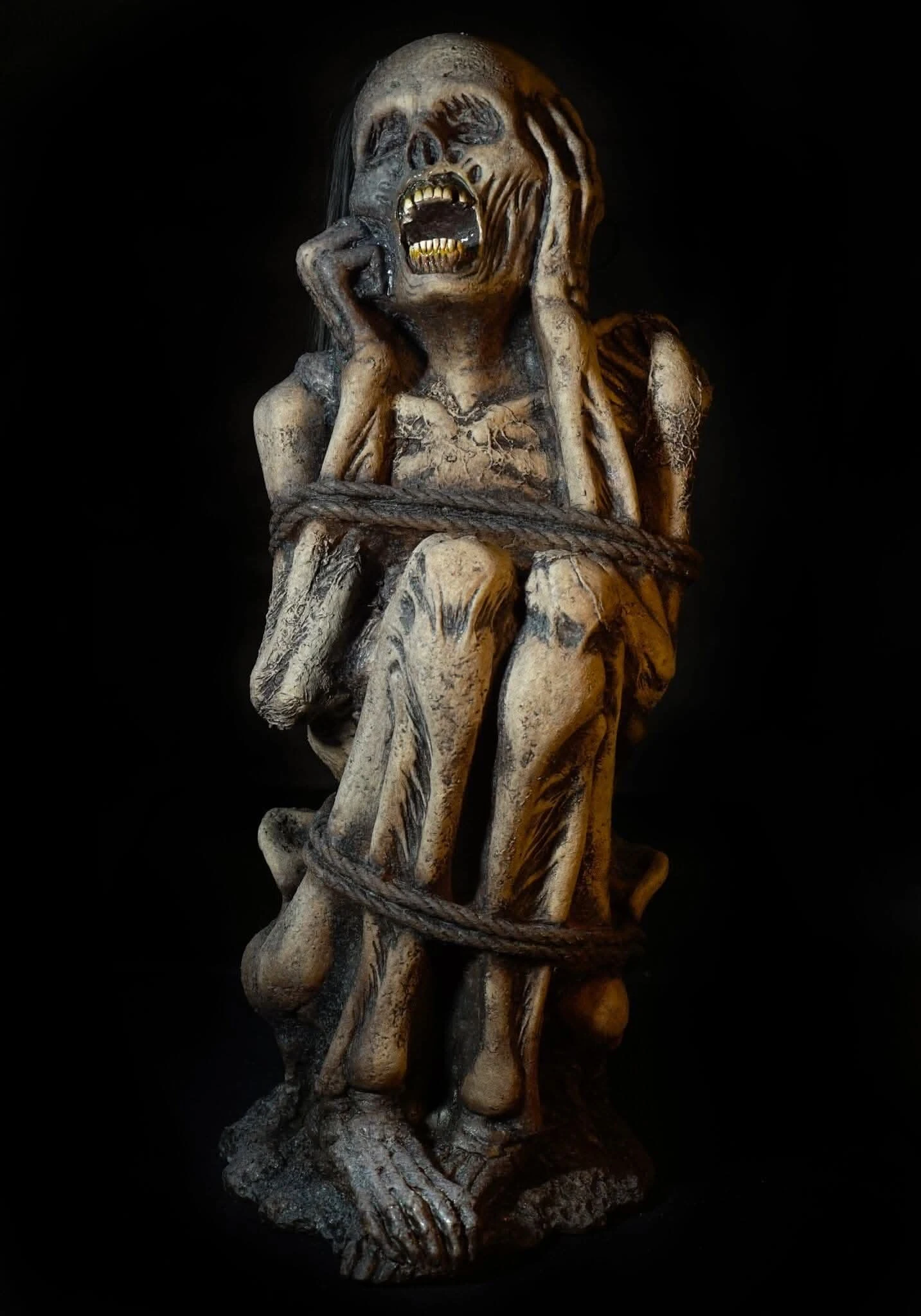 "Bound Corpse" Human Body Halloween Prop 3 "Bound Corpse" Human Body Halloween Prop