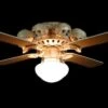 "Ceiling Fan With 8 Small Skulls And Light" Haunted House Lighting -Halloween Costumes Store ceiling fan with 8 small skulls and light haunted house lighting 14370646851632