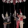 "Clown Go-Round" Electric Animated Halloween Prop -Halloween Costumes Store clown go round electric animated halloween prop 28426255237168
