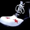 "Clown Shoes - Black & White" Halloween Costume Shoes 1 "Clown Shoes - Black & White" Halloween Costume Shoes -Halloween Costumes Store clown shoes black white halloween costume shoes 14203836235824