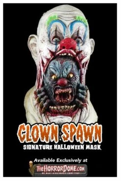 "Clown Spawn" HD Studios Pro Mask 10 "Clown Spawn" HD Studios Pro Mask -Halloween Costumes Store clown spawn hd studios pro halloween mask 28753797382192