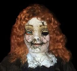 "Cracked Porcelain Doll" HD Studios Pro Costume 11 "Cracked Porcelain Doll" HD Studios Pro Costume -Halloween Costumes Store cracked porcelain doll hd studios pro halloween costume 14102887432240