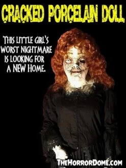 "Cracked Porcelain Doll" HD Studios Pro Costume 15 "Cracked Porcelain Doll" HD Studios Pro Costume -Halloween Costumes Store cracked porcelain doll hd studios pro halloween costume 14326778331184