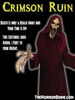 "Crimson Ruin" HD Studios Costume -Halloween Costumes Store crimson ruin hd studios night terror halloween costume 14335396184112