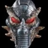 "Cyberzord With Lighted Eyes" Mask 1 "Cyberzord With Lighted Eyes" Mask -Halloween Costumes Store cyberzord with lighted eyes halloween mask 8179456769