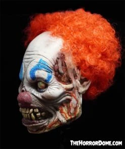 "Decomposing Damien The Clown" HD Comfort Mask -Halloween Costumes Store decomposing damien the clown hd studios comfort fit halloween mask new for 2020 15326368792624