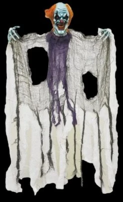 "Devil Clown" Hanging Halloween Decoration - 36"