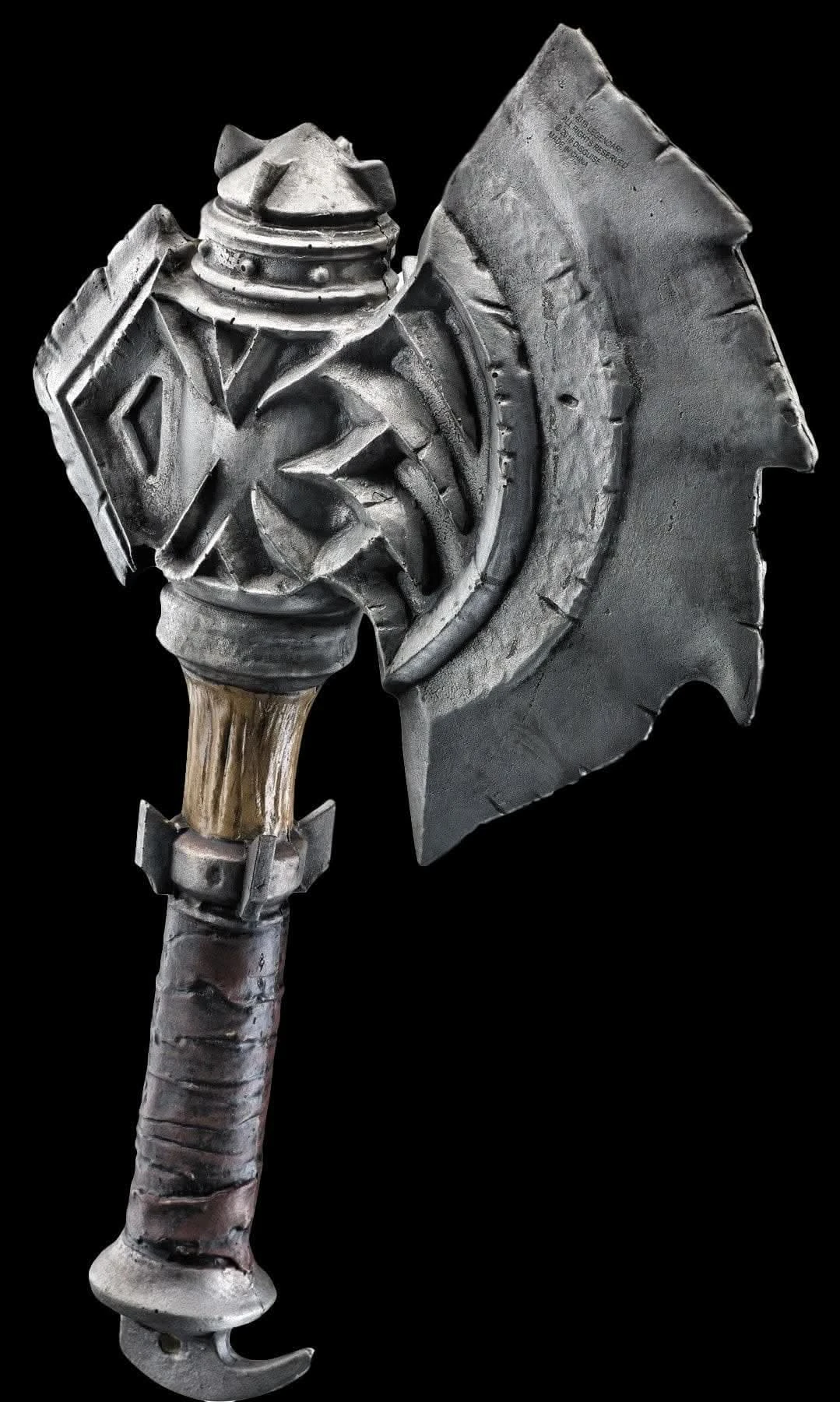 "Dorota's War Axe - World Of Warcraft" Horror Weapon Halloween Prop 3 "Dorota's War Axe - World Of Warcraft" Horror Weapon Halloween Prop