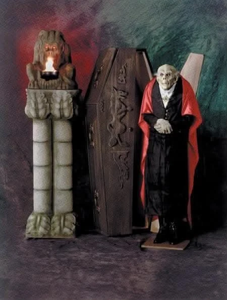 "Dracula Coffin" Upright Halloween Prop 3 "Dracula Coffin" Upright Halloween Prop