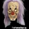"Evil Clown - Purple Hair" Mask -Halloween Costumes Store evil clown purple hair halloween mask 8179480961