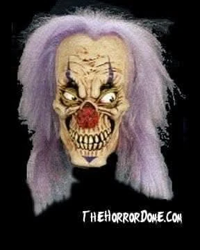 "Evil Clown - Purple Hair" Mask 3 "Evil Clown - Purple Hair" Mask