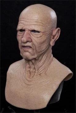 "Geezer The Old Man" Silicone Mask -Halloween Costumes Store geezer the old man silicone halloween mask 8672482369