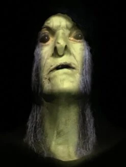 "Ghost Bust Pro - Seance Bust" Animated Haunted Projection Prop