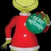 Giant Airblown Grinch With Ornament -Halloween Costumes Store giant airblown grinch with ornament 29123582591024
