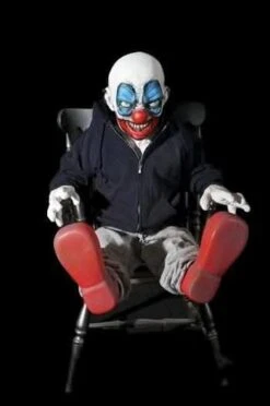 "Giggles The Clown" Electric Animated Halloween Prop