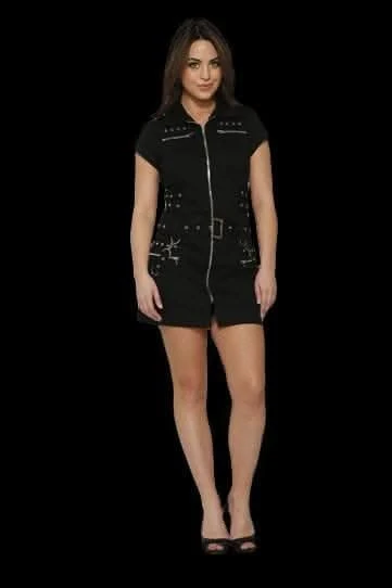 "Gothic Asylum Mini Dress" HD Hollywood Costume 3 "Gothic Asylum Mini Dress" HD Hollywood Costume