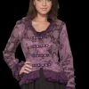 "Gothic Ghostly Jacket In Purple" HD Hollywood Costume -Halloween Costumes Store gothic ghostly jacket in purple hd studios hollywood halloween costume 14209875181616