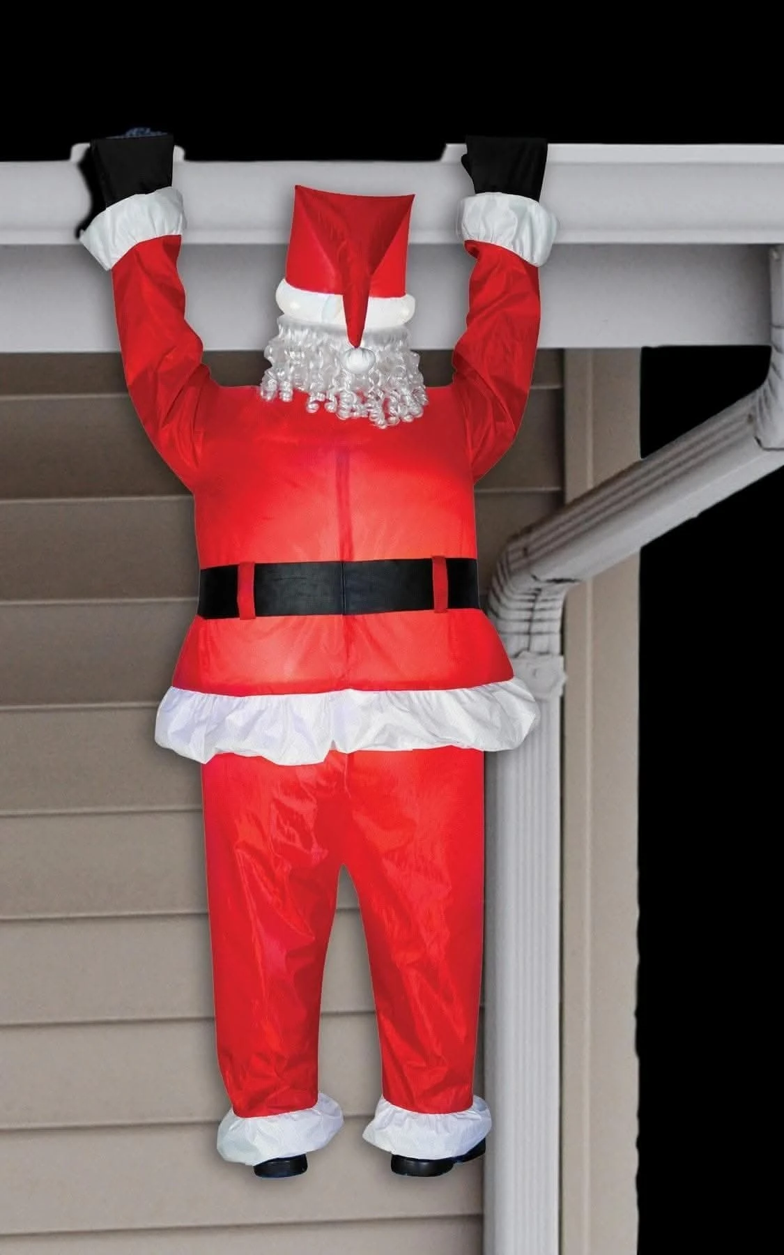 "Hanging Santa" Air-Blown Inflatable Christmas Decoration 3 "Hanging Santa" Air-Blown Inflatable Christmas Decoration