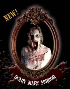 "Haunted Mirror - Scary Mary" Professional Animated Halloween Decoration