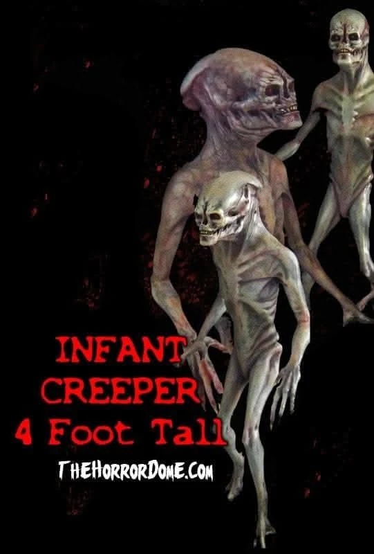 "Infant Creeper" Professional Halloween Alien Prop - 4 Feet Tall 3 "Infant Creeper" Professional Halloween Alien Prop - 4 Feet Tall