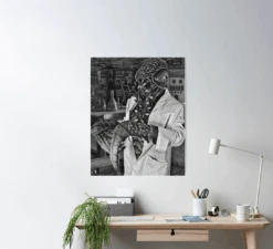 Lab Experiment Poster -Halloween Costumes Store lab experiment poster 29931833032752