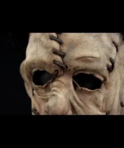 "Leather Hood" Silicone Mask -Halloween Costumes Store leather hood silicone halloween mask with hair 20360382849