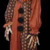 "Movie Clown Suit In Orange" Costume -Halloween Costumes Store movie clown suit in orange halloween costume 28885517402160
