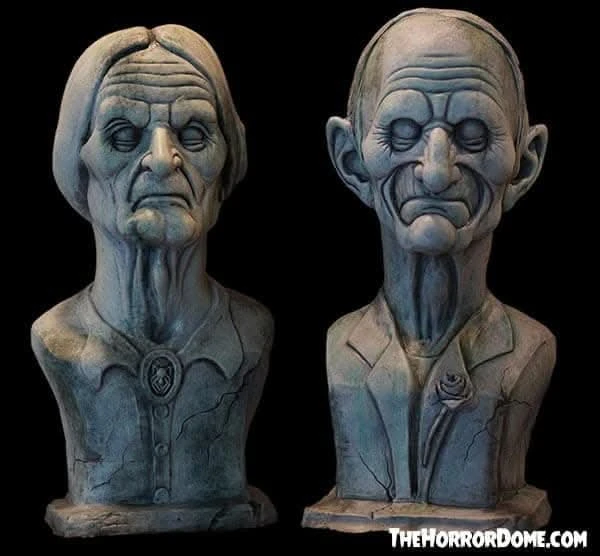 "Madam And Master Macy Ghostly Manor Busts" HD Exclusive Halloween Decoration 3 "Madam And Master Macy Ghostly Manor Busts" HD Exclusive Halloween Decoration