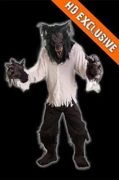 "Night Rage" HD Studios Costume -Halloween Costumes Store night rage werewolf hd studios night terror halloween costume 28731870216240