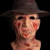 "Nightmare On Elm Street 1 - Freddy" Deluxe Mask With Hat -Halloween Costumes Store nightmare on elm street 1 deluxe freddy with hat mask 28733413916720