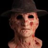 "Nightmare On Elm Street 4 - Freddy" Deluxe Mask With Hat -Halloween Costumes Store nightmare on elm street 4 deluxe freddy with hat mask 15547021623344