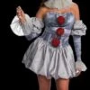 "Pennywise" Deluxe Costume -Halloween Costumes Store pennywise deluxe women s halloween costume 28427287134256