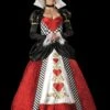 "Queen Of Hearts" Deluxe Costume -Halloween Costumes Store queen of hearts deluxe women s halloween costume 28683563630640