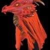 "Red Brimstone Dragon" Mask -Halloween Costumes Store red brimstone dragon halloween mask 28428543885360
