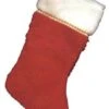 "Red Plush Stocking" Christmas Decoration -Halloween Costumes Store red plush stocking christmas decoration 8179510145