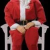 "Rocking Chair Santa" Electric Christmas Animatronic -Halloween Costumes Store rocking chair santa electric christmas animatronic 14364597092400