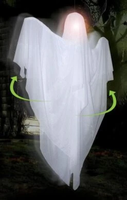 "Rotating Ghost" Animated Hanging Halloween Decoration