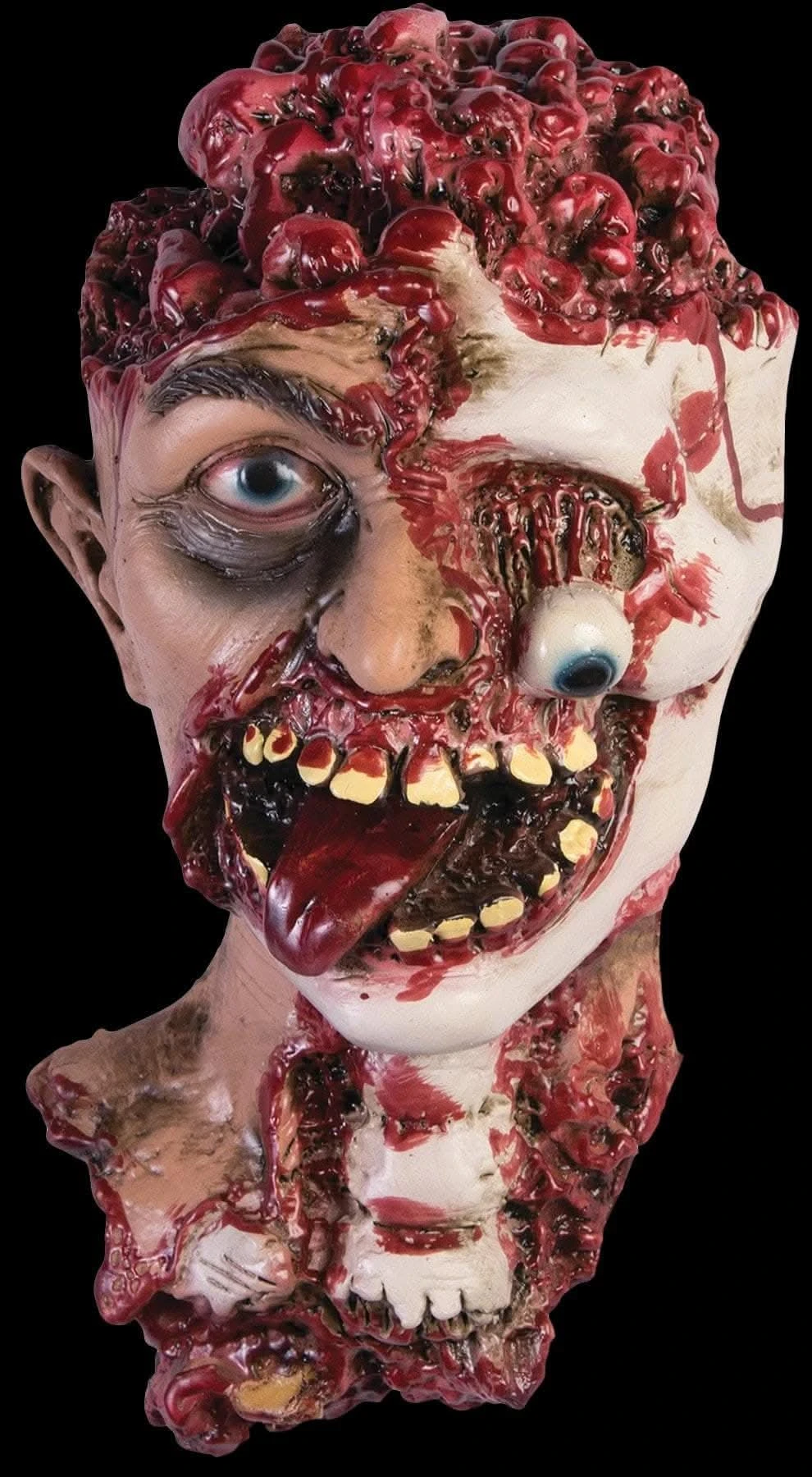 "Rotted Zombie Head" HD Studios Bloody Halloween Prop 3 "Rotted Zombie Head" HD Studios Bloody Halloween Prop