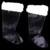 "Santa Boot Covers" Christmas Costume Accessory 2 "Santa Boot Covers" Christmas Costume Accessory -Halloween Costumes Store santa boot covers christmas costume accessory 14203974189104