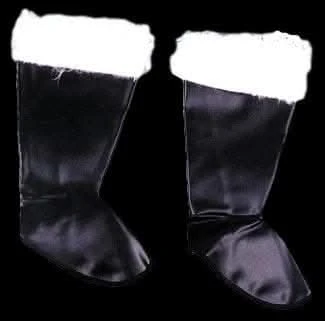 "Santa Boot Covers" Christmas Costume Accessory 3 "Santa Boot Covers" Christmas Costume Accessory