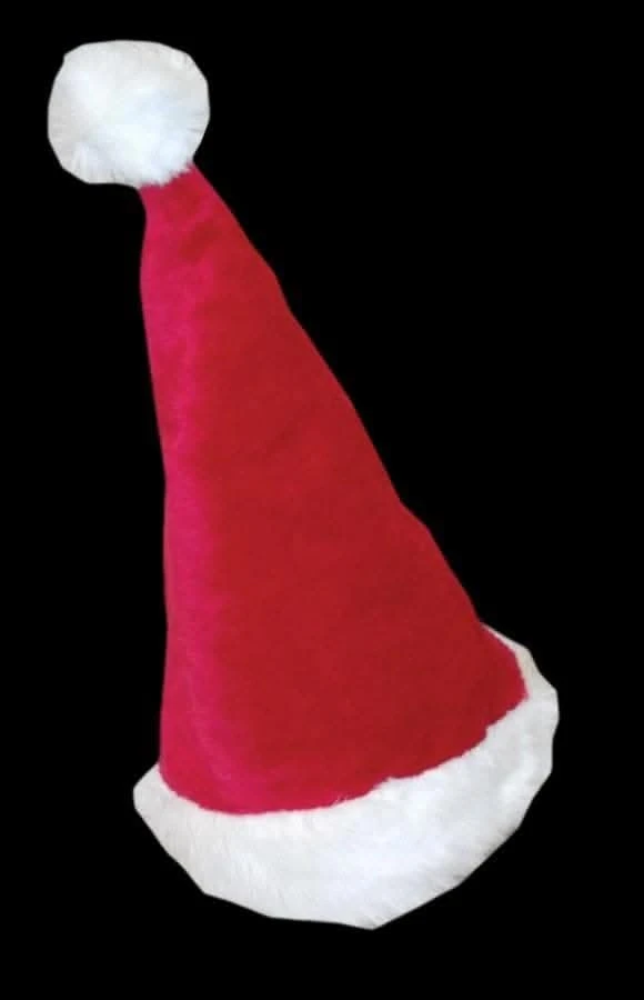 "Santa Party Hat - Red/White" Christmas Costume Accessory 3 "Santa Party Hat - Red/White" Christmas Costume Accessory