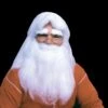 "Santa Wig And Beard - Cotton" Christmas Costume Accessory -Halloween Costumes Store santa wig and beard cotton christmas costume accessory 14240166346800