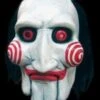 "Saw - Puppet" Mask 2 "Saw - Puppet" Mask -Halloween Costumes Store saw puppet movie halloween mask 8180036417