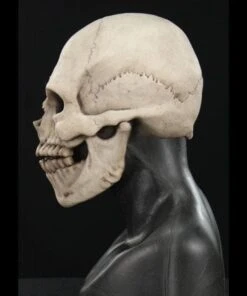 "Skull Hood" Silicone Mask -Halloween Costumes Store skull hood silicone halloween mask 20360422913